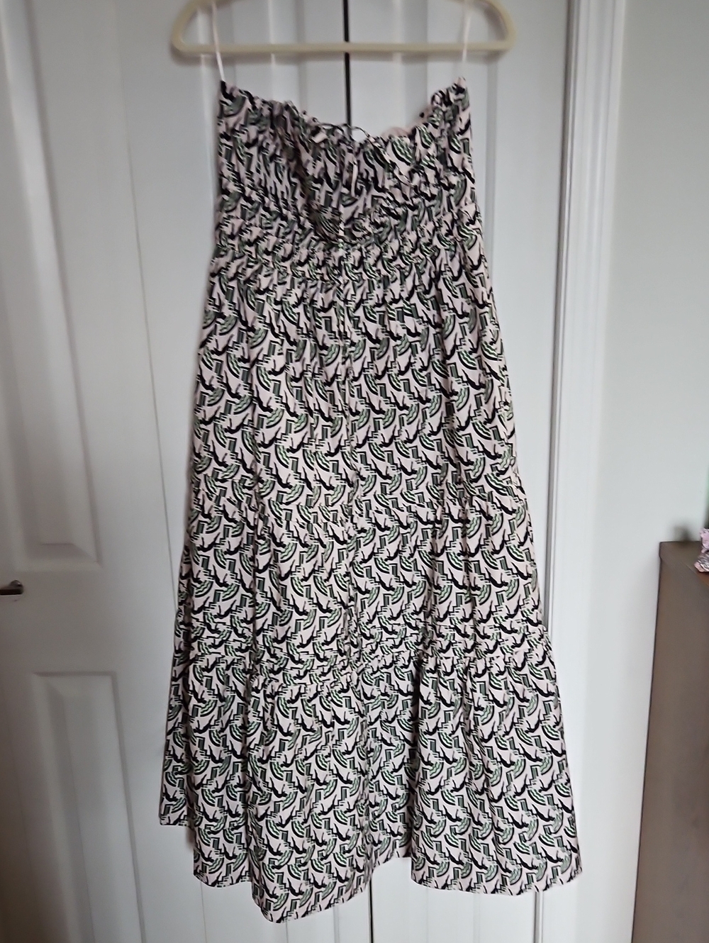 NWT Athropologie Strapless Maxi Dress  🌸 Size L